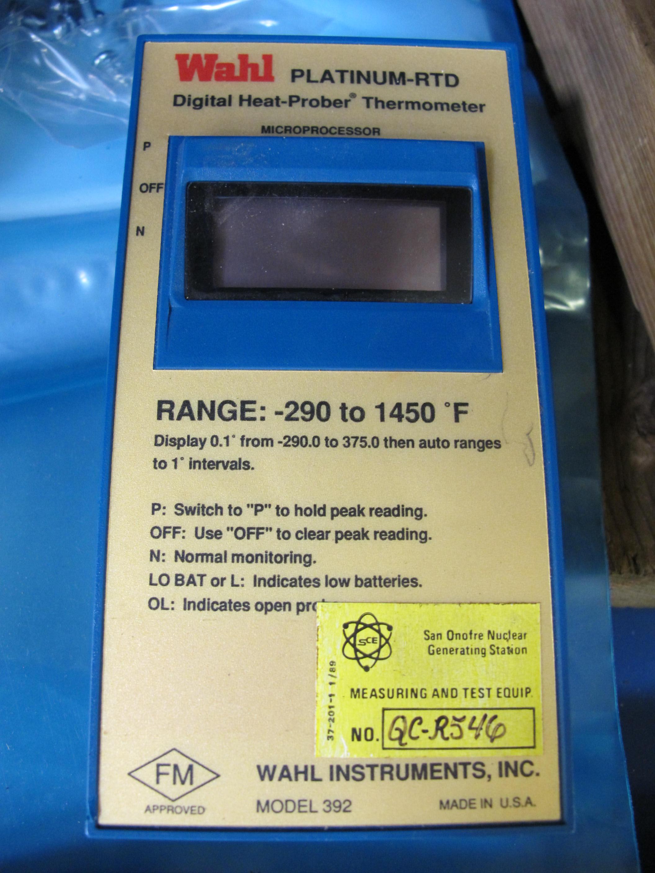 POWER SUPPLY CABINET, WITH ELECTRONIC MEASUREMENTS INC. TCR POWER SUPPLY, CALIFORNIA INSTRUMENTS INVERTRON MODEL 1001TC. LOADING & HANDLING FEE $15-4528